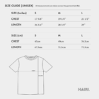 T-Shirt Size Guide